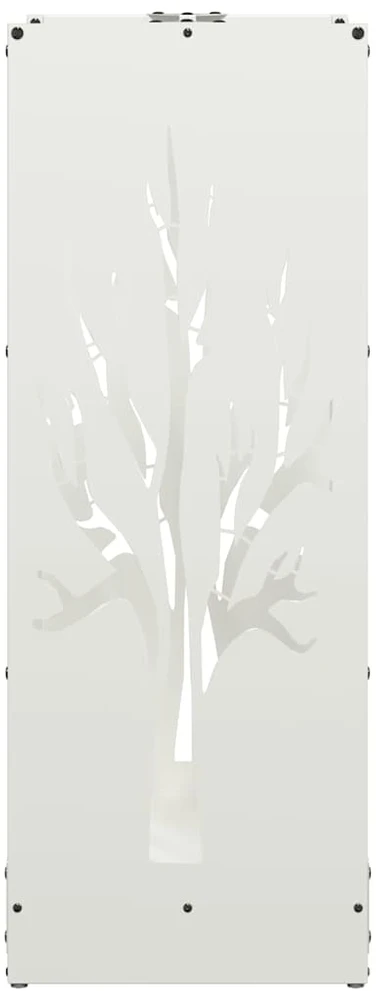 Stovas malkoms, balta, 40x30x80 cm, šaltai valcuotas plienas