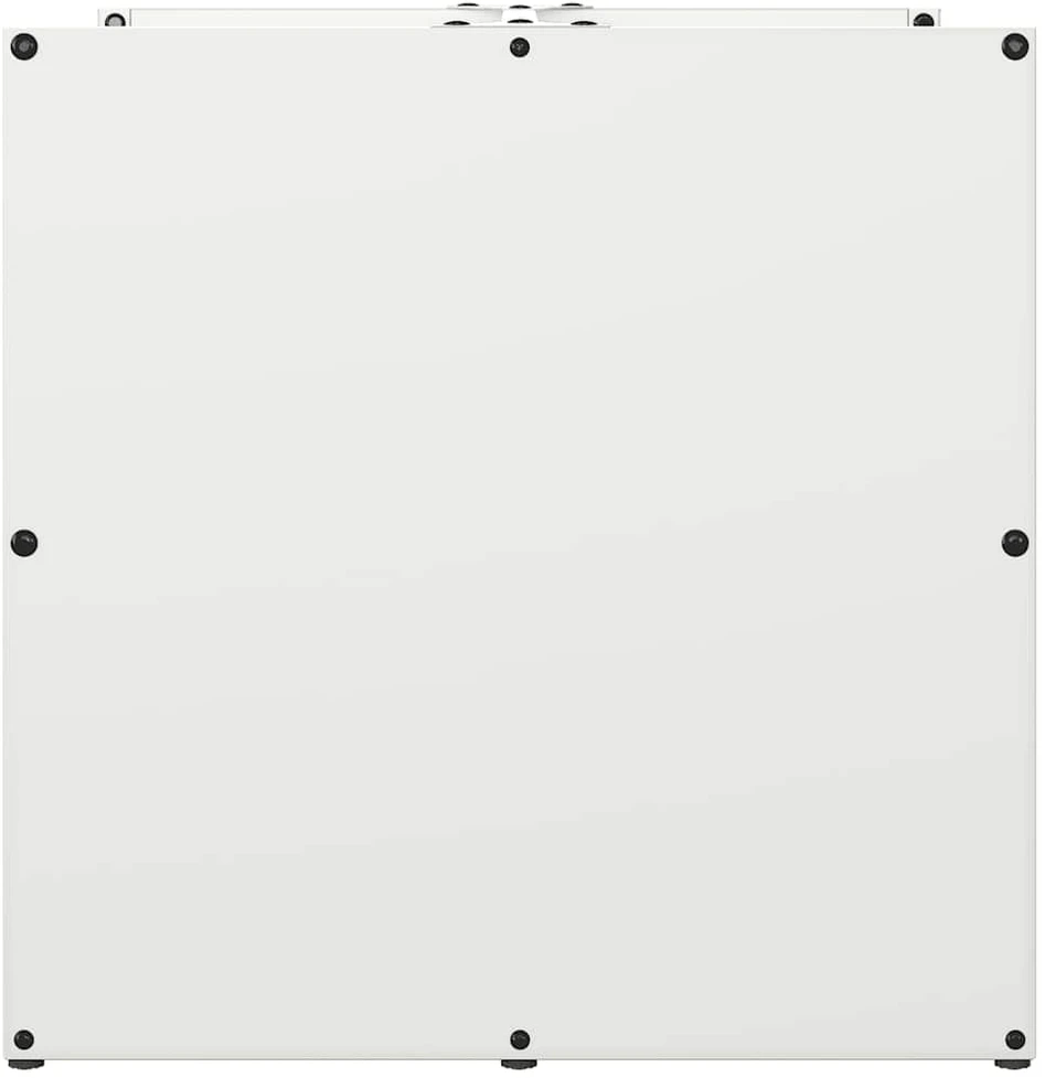 Stovas malkoms, balta, 40x40x40 cm, šaltai valcuotas plienas