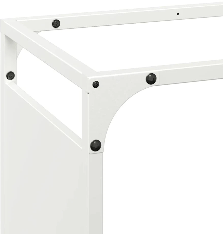 Stovas malkoms, balta, 60x28x65 cm, šaltai valcuotas plienas