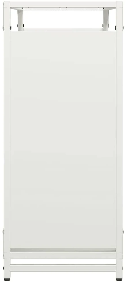 Stovas malkoms, balta, 90x28x65 cm, šaltai valcuotas plienas