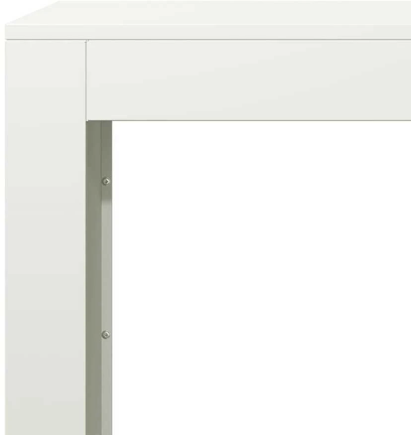 Stovas malkoms, baltos spalvos, 60x40x80cm, plienas