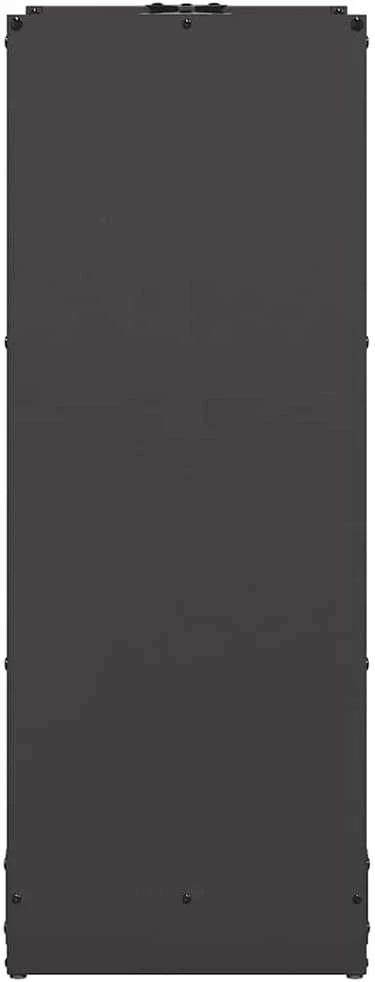 Stovas malkoms, juodos, 40x30x80 cm, šaltai valcuotas plienas