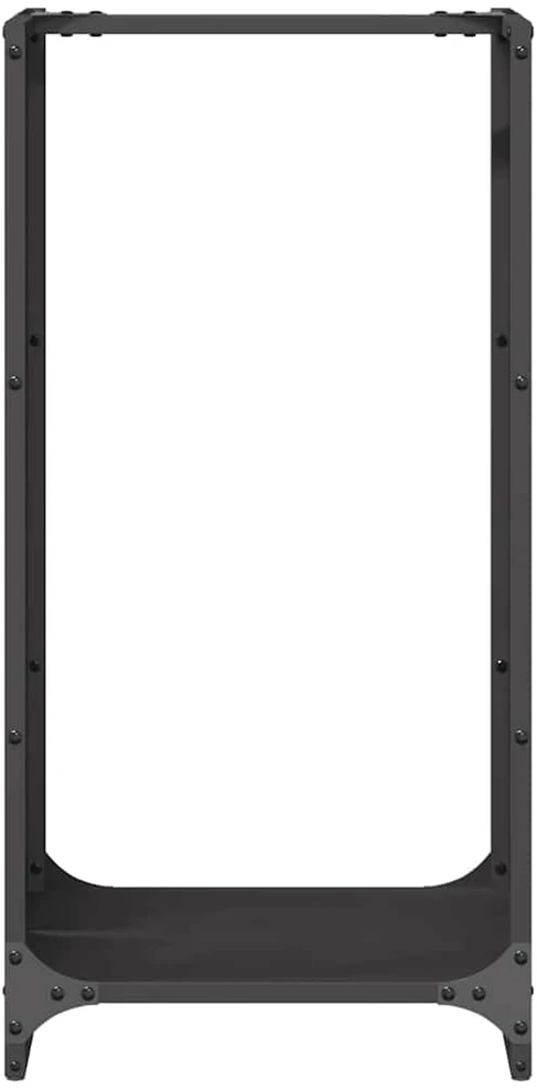 Stovas malkoms, juodos, 40x30x80 cm, šaltai valcuotas plienas