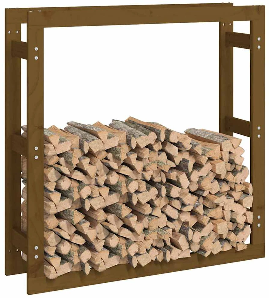 Stovas malkoms, medaus rudas, 100x25x100cm, pušies masyvas