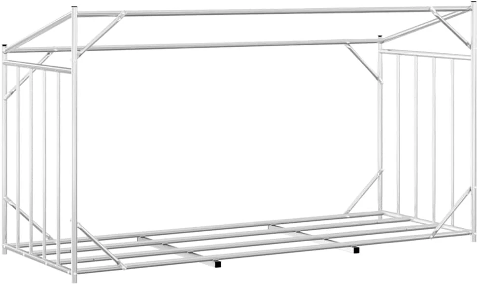Stovas malkoms su apdangalu nuo lietaus, 200,5x80,5x110,5cm