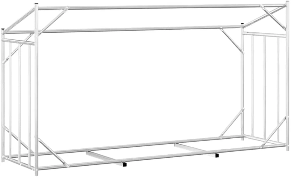 Stovas malkoms su apdangalu nuo lietaus, 200,5x60,5x110,5cm