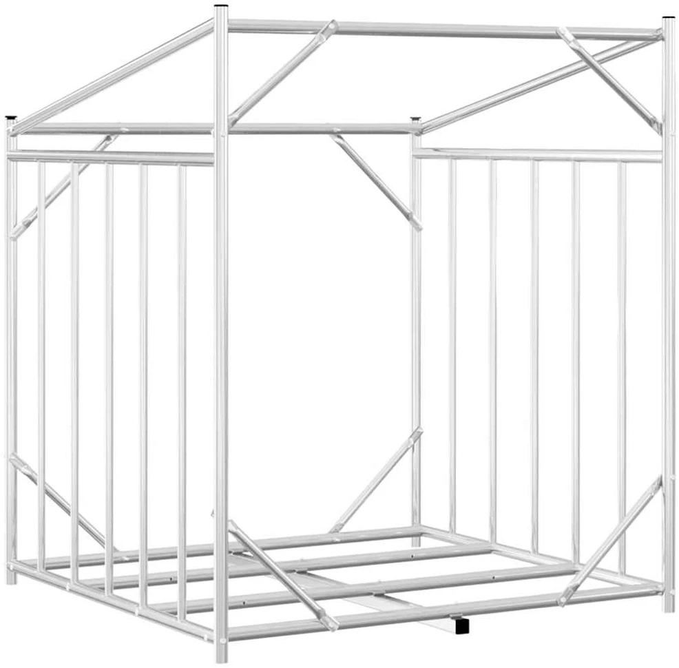Stovas malkoms su apdangalu nuo lietaus, 100,5x80,5x110,5cm