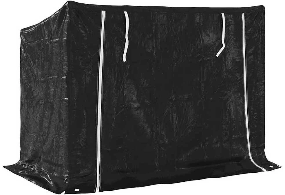 Stovas malkoms su apdangalu nuo lietaus, 151x80,5x110,5cm