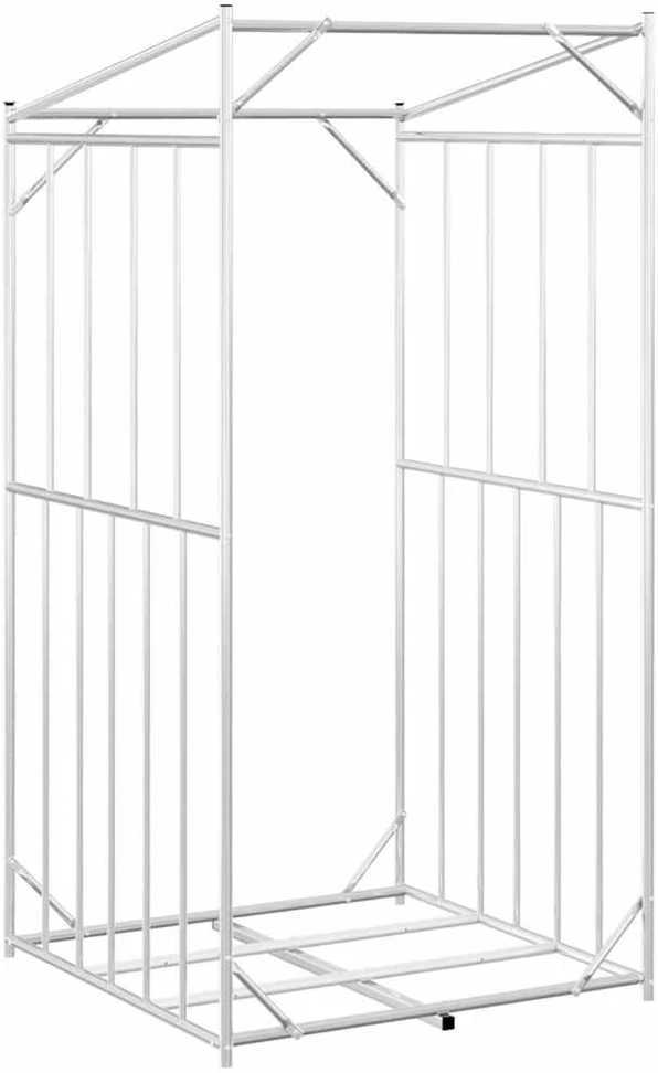 Stovas malkoms su apdangalu nuo lietaus, 100x100x200cm