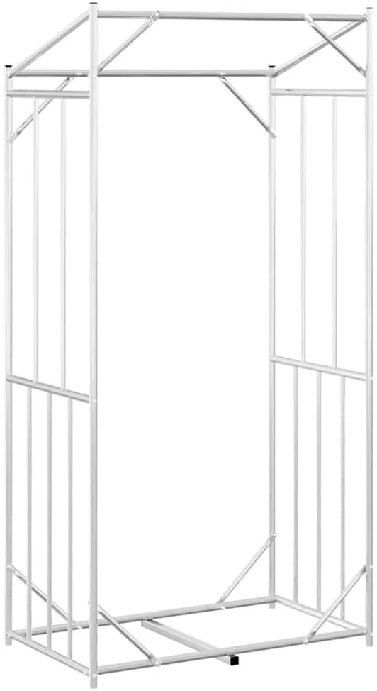 Stovas malkoms su apdangalu nuo lietaus, 100x60x200cm