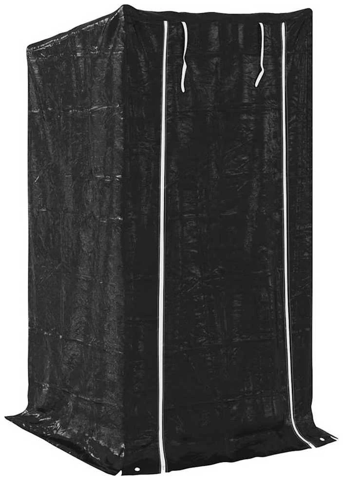 Stovas malkoms su apdangalu nuo lietaus, 100x100x200cm
