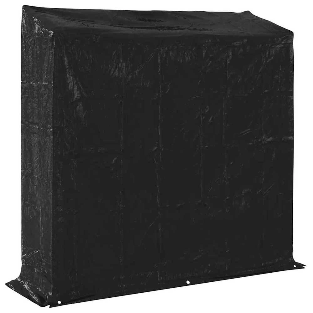 Stovas malkoms su apdangalu nuo lietaus, 200x60x200cm
