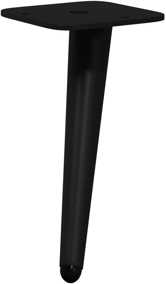 Stovinčios kojos 2 vnt. Juoda 56 x 56 x 100 mm Geležis