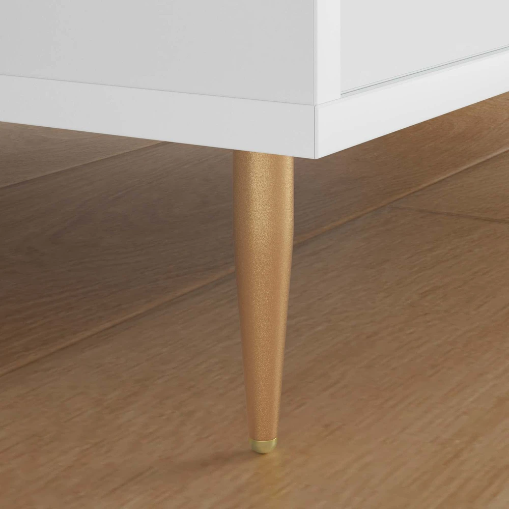 Stovintys kojelės 12 vnt. Auksinė 98 x 40 mm Geležis