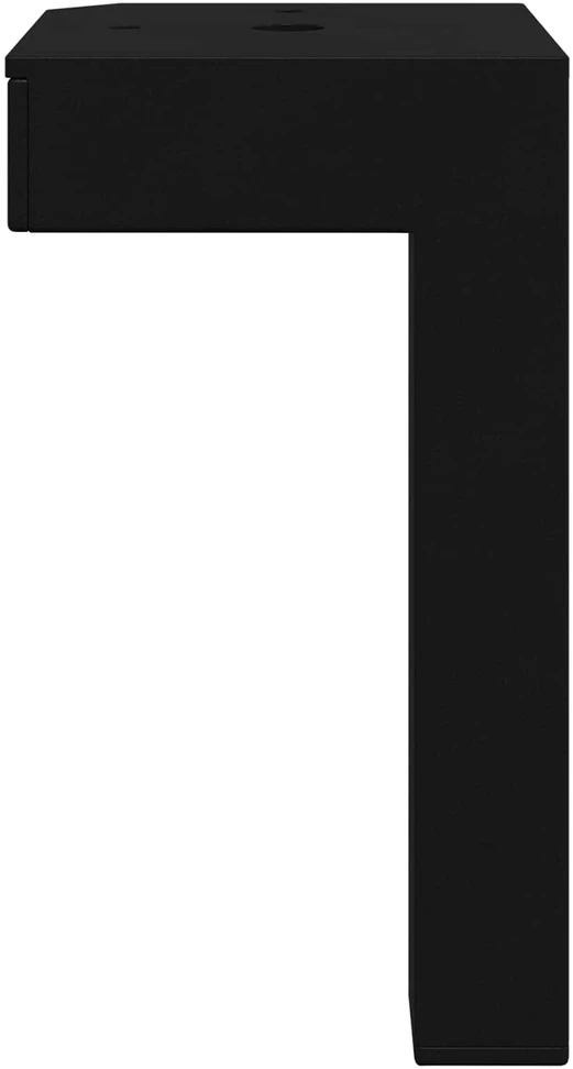 Stovintys kojelės 12 vnt. Juoda 57 x 57 x 100 mm Geležis