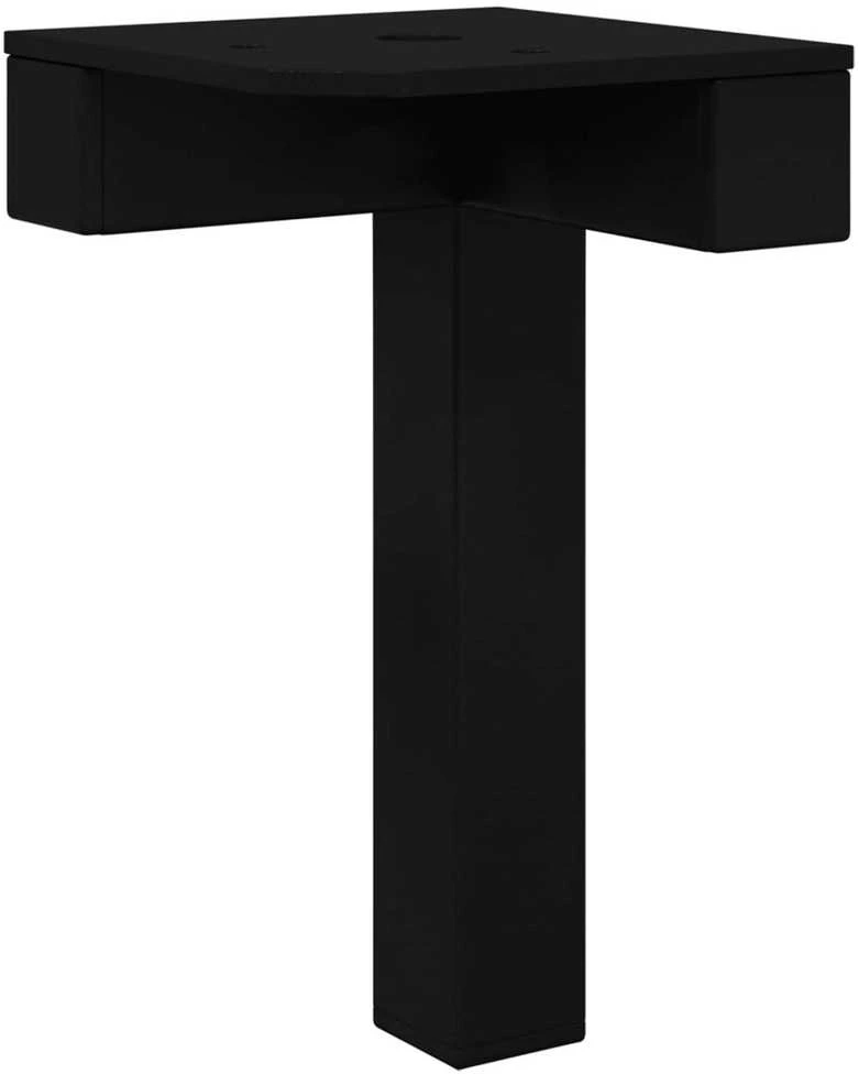 Stovintys kojelės 2 vnt. Juoda 57 x 57 x 100 mm Geležis