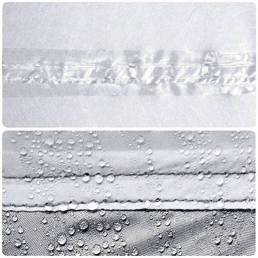 Stovyklavimo palapinė, balta, dvivietė, tamsinantis audinys