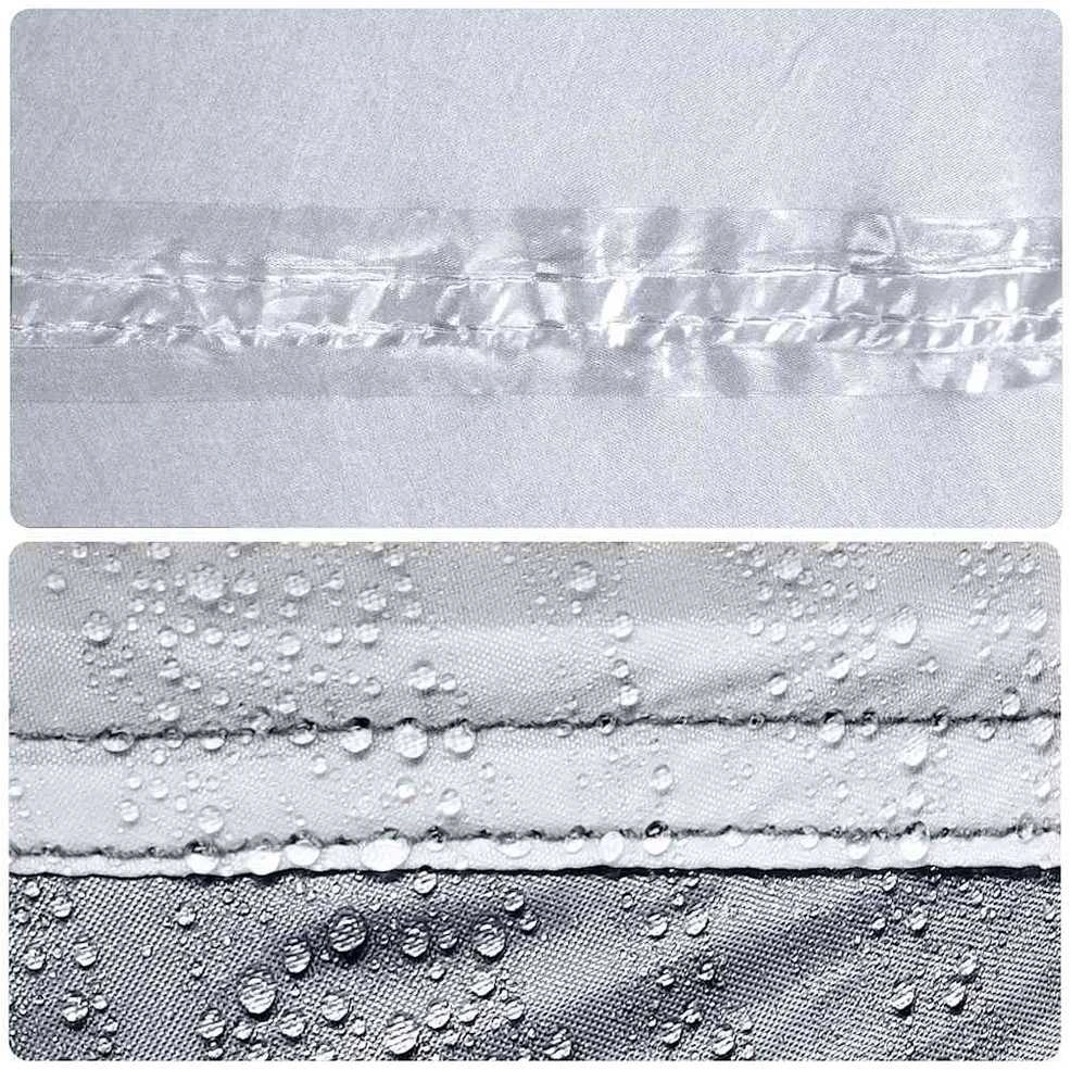 Stovyklavimo palapinė, balta, trivietė, tamsinantis audinys