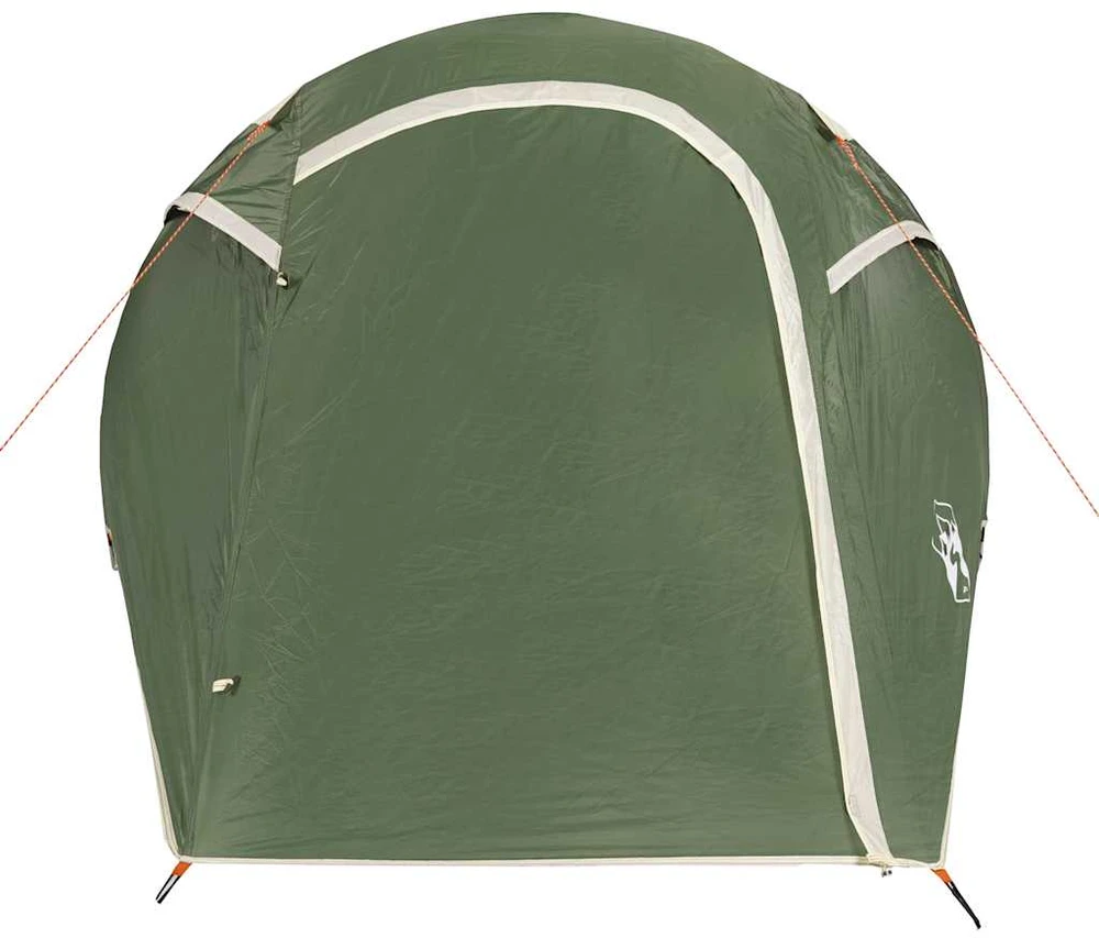 Stovyklavimo palapinė, žalia, trivietė, tunelinė