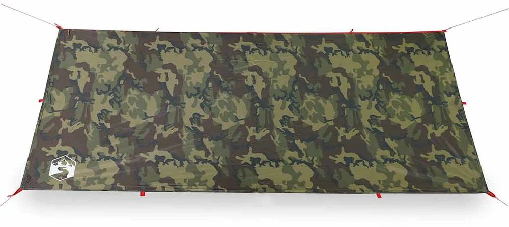Stovyklavimo tentas, kamufliažinis, 406x306cm