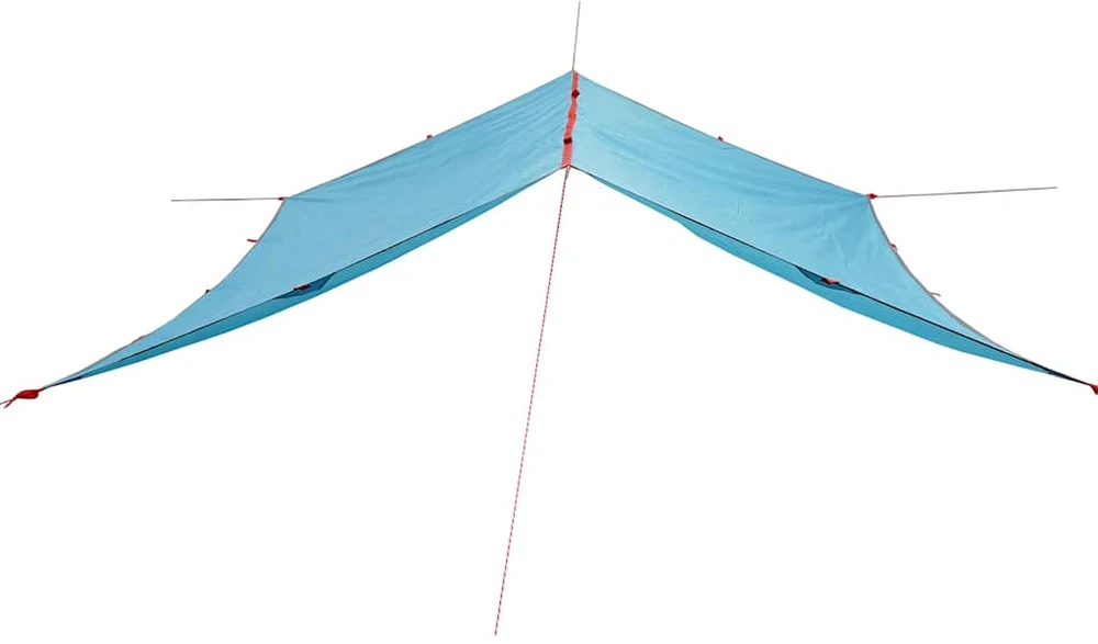 Stovyklavimo tentas, mėlynas, 360x294cm, atsparus vandeniui