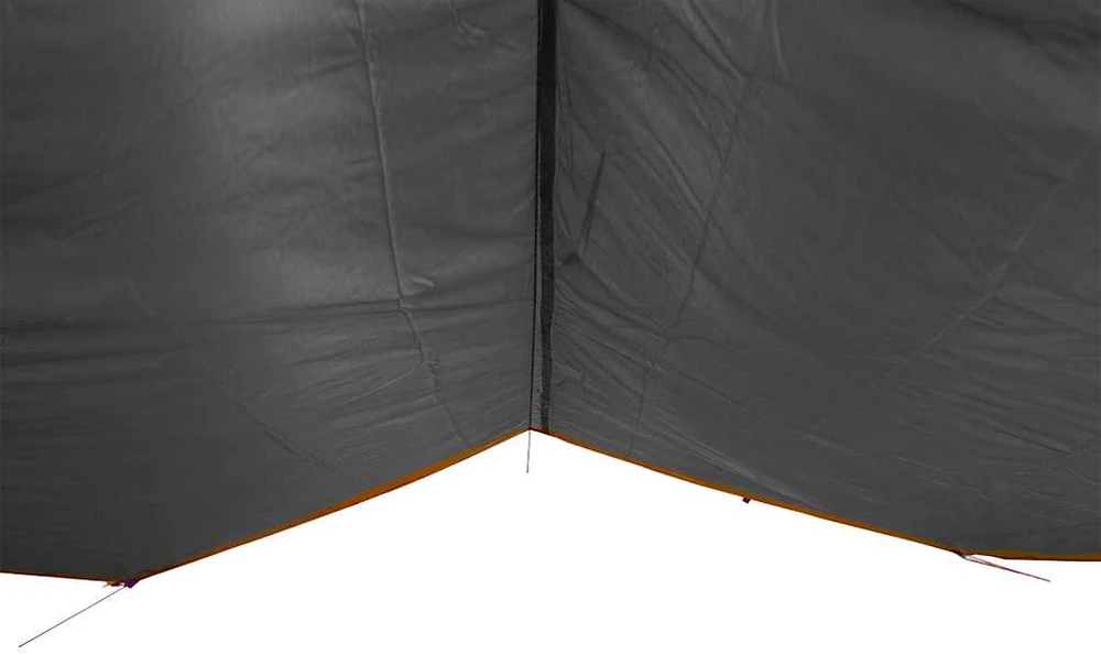 Stovyklavimo tentas, pilkas ir oranžinis, 360x294cm