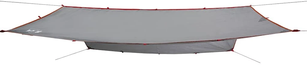 Stovyklavimo tentas, pilkas ir oranžinis, 360x294cm