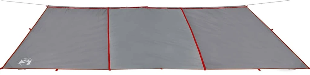 Stovyklavimo tentas, pilkas ir oranžinis, 420x440cm