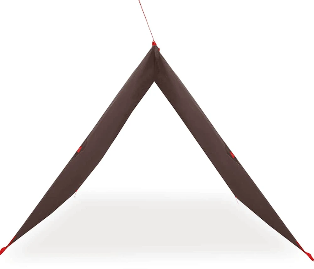 Stovyklavimo tentas, rudas, 366x306cm, atsparus vandeniui
