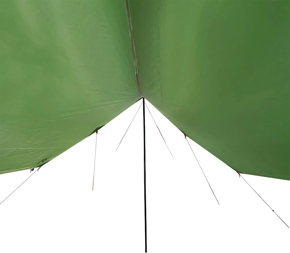 Stovyklavimo tentas, žalias, 460x305x210cm, atsparus vandeniui