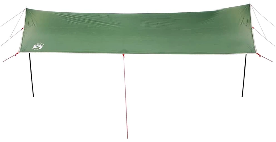 Stovyklavimo tentas, žalias, 460x305x210cm, atsparus vandeniui
