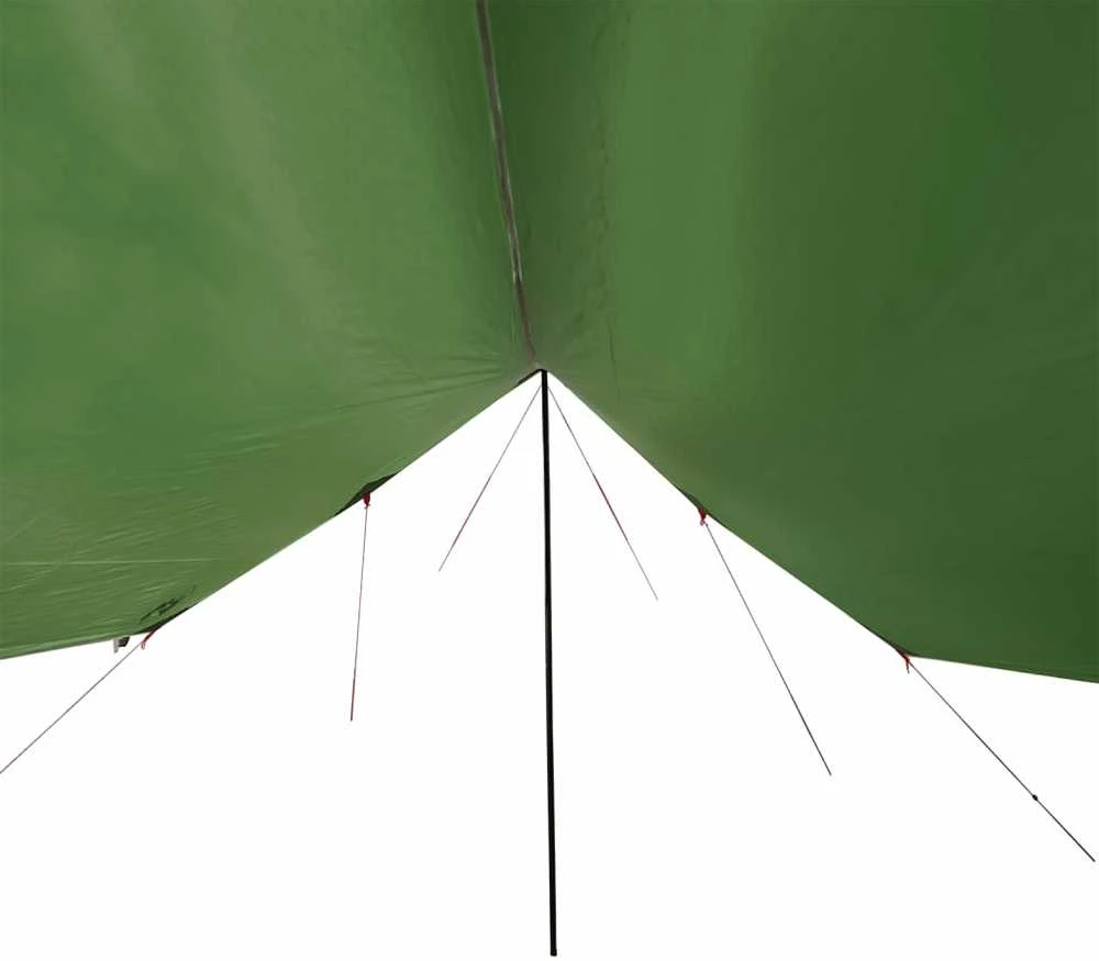 Stovyklavimo tentas, žalias, 460x305x210cm, atsparus vandeniui