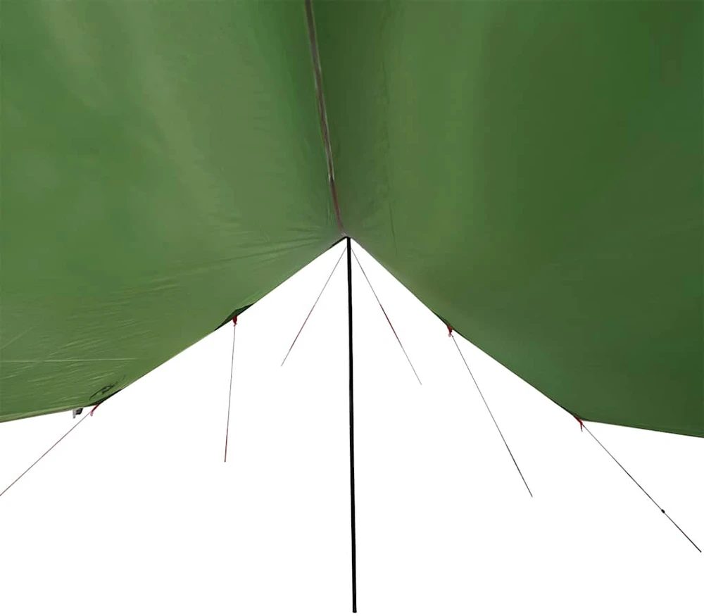 Stovyklavimo tentas, žalias, 460x305x210cm, atsparus vandeniui