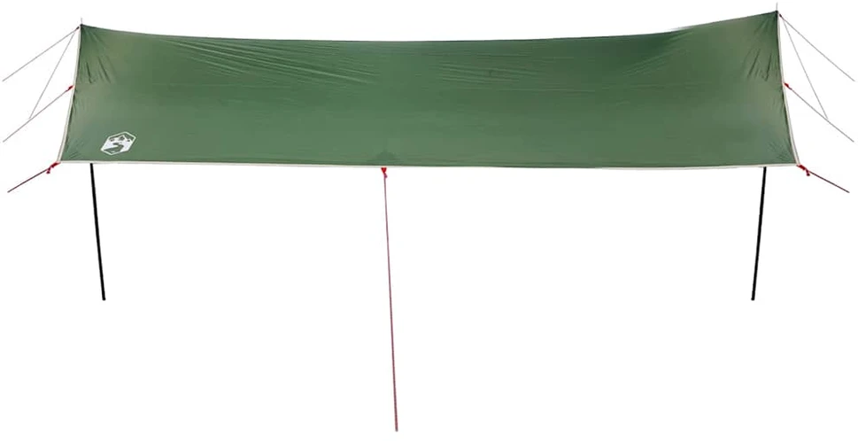 Stovyklavimo tentas, žalias, 460x305x210cm, atsparus vandeniui