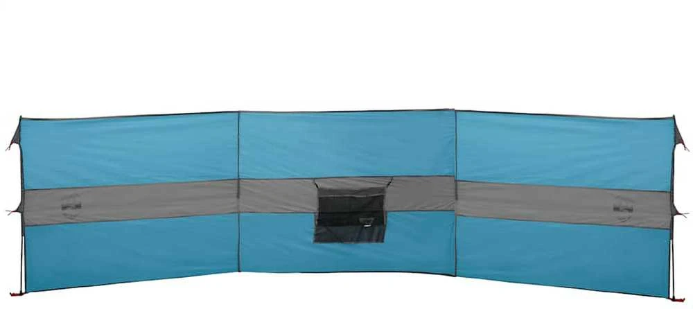 Stovyklavimo uždanga nuo vėjo, mėlyna, 490x123 cm