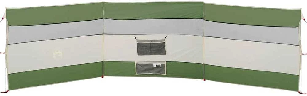 Stovyklavimo uždanga nuo vėjo, žalia, 508x130 cm