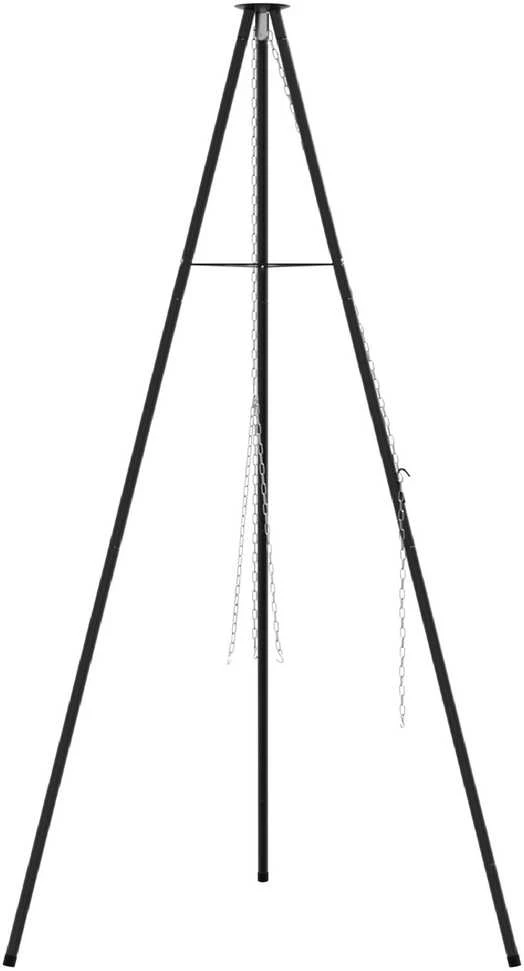 Laužavietės trikojis Juoda 92 x 92 x 151,5 cm Plienas