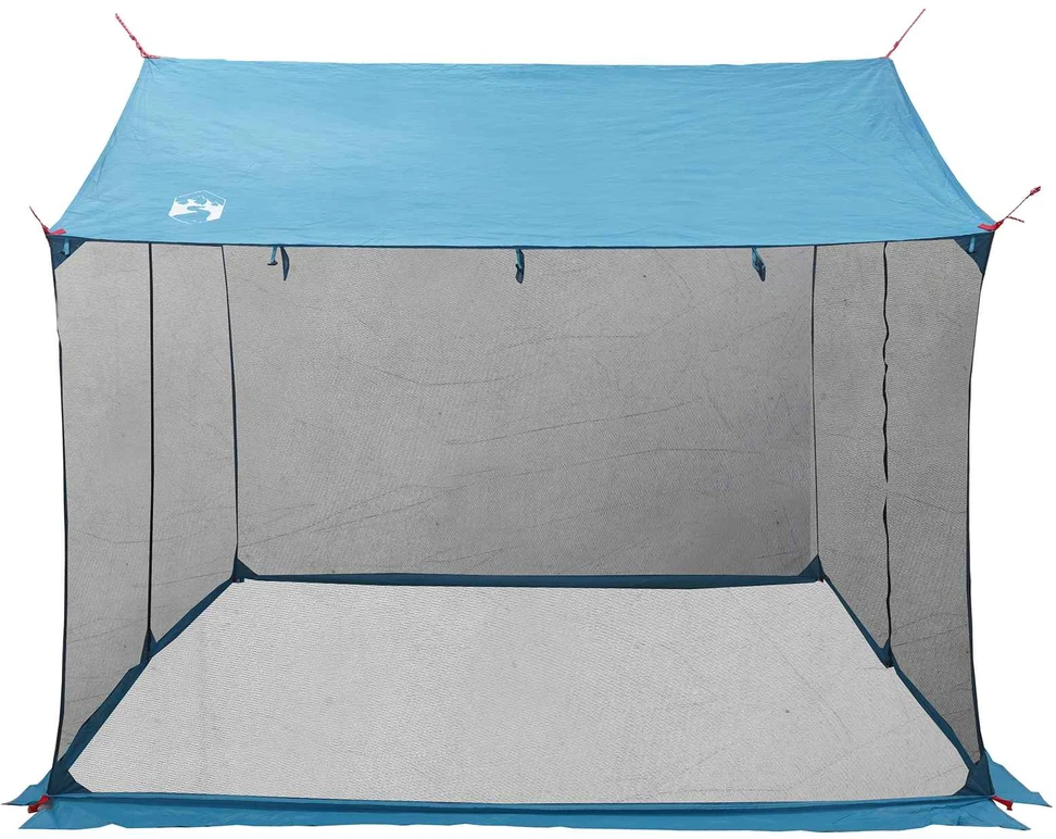 Stovyklinė plėvelė su tinkleliu 340 x 260 x 220 cm Mėlyna