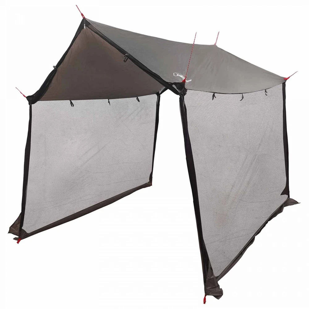 Stovyklinė plėvelė su tinkleliu 270 x 210 x 210 cm Ruda Pilka