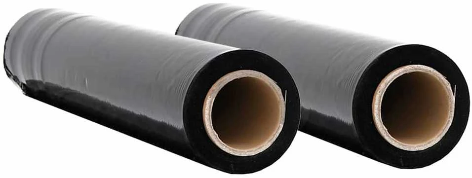Stretch Film 2 vnt Juoda 30 μm 50 cm x 150 m