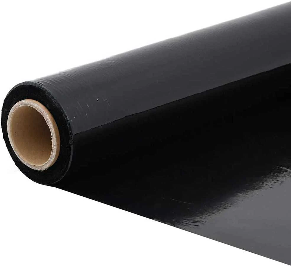 Stretch Film 6 vnt Juoda 23 μm 50 cm x 150 m