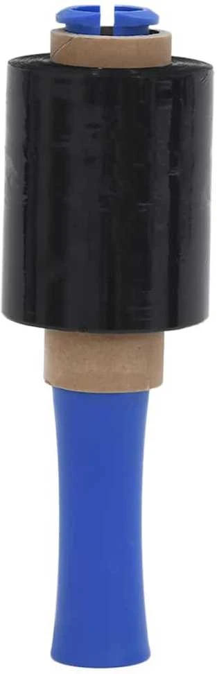 Stretch Films 50 vnt Juoda 23 µm 10 cm x 150 m