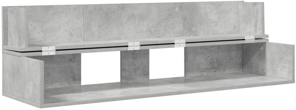 Studijos stalas Betono pilka 110 x 40 x 19,5 cm