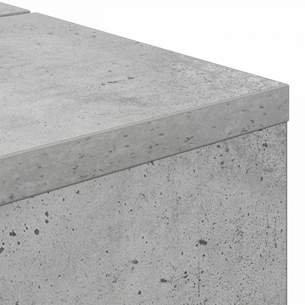 Studijos stalas Betono pilka 110 x 40 x 19,5 cm