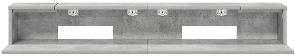 Studijos stalas Betono pilka 130 x 36 x 19,5 cm