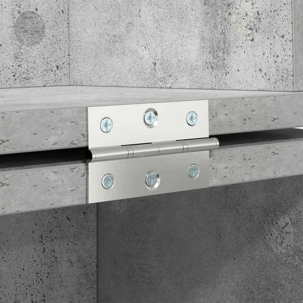 Studijos stalas Betono pilka 130 x 40 x 19,5 cm