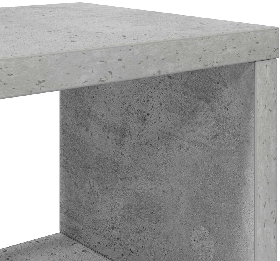Studijos stalas Betono pilka 130 x 42,5 x 36 cm