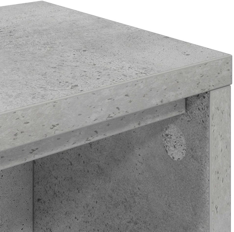 Studijos stalas Betono pilka 152 x 36 x 19,5 cm