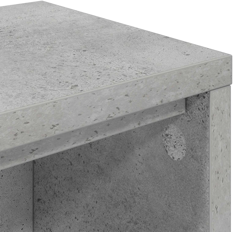 Studijos stalas Betono pilka 152 x 36 x 19,5 cm