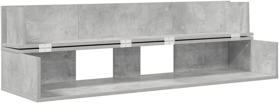 Studijos stalas Betono pilka 152 x 40 x 19,5 cm